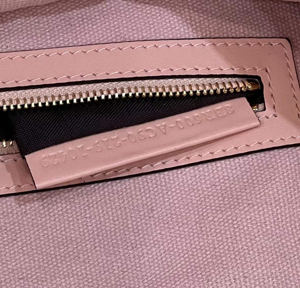 Fendi 8BR600 Baguette Pink FF canvas bag - Default Title - View 7