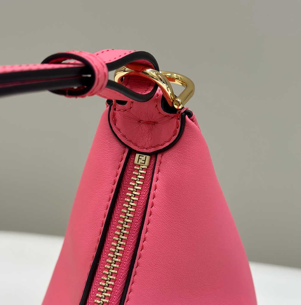 Fendi 8BR798 Fendigraphy Small Pink leather bag - Default Title - View 5