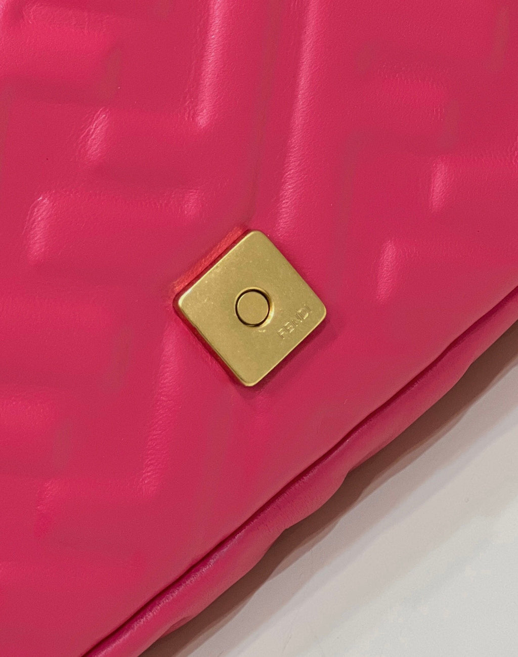Fendi 8BS017 Baguette Mini Plum leather bag - Default Title - View 6