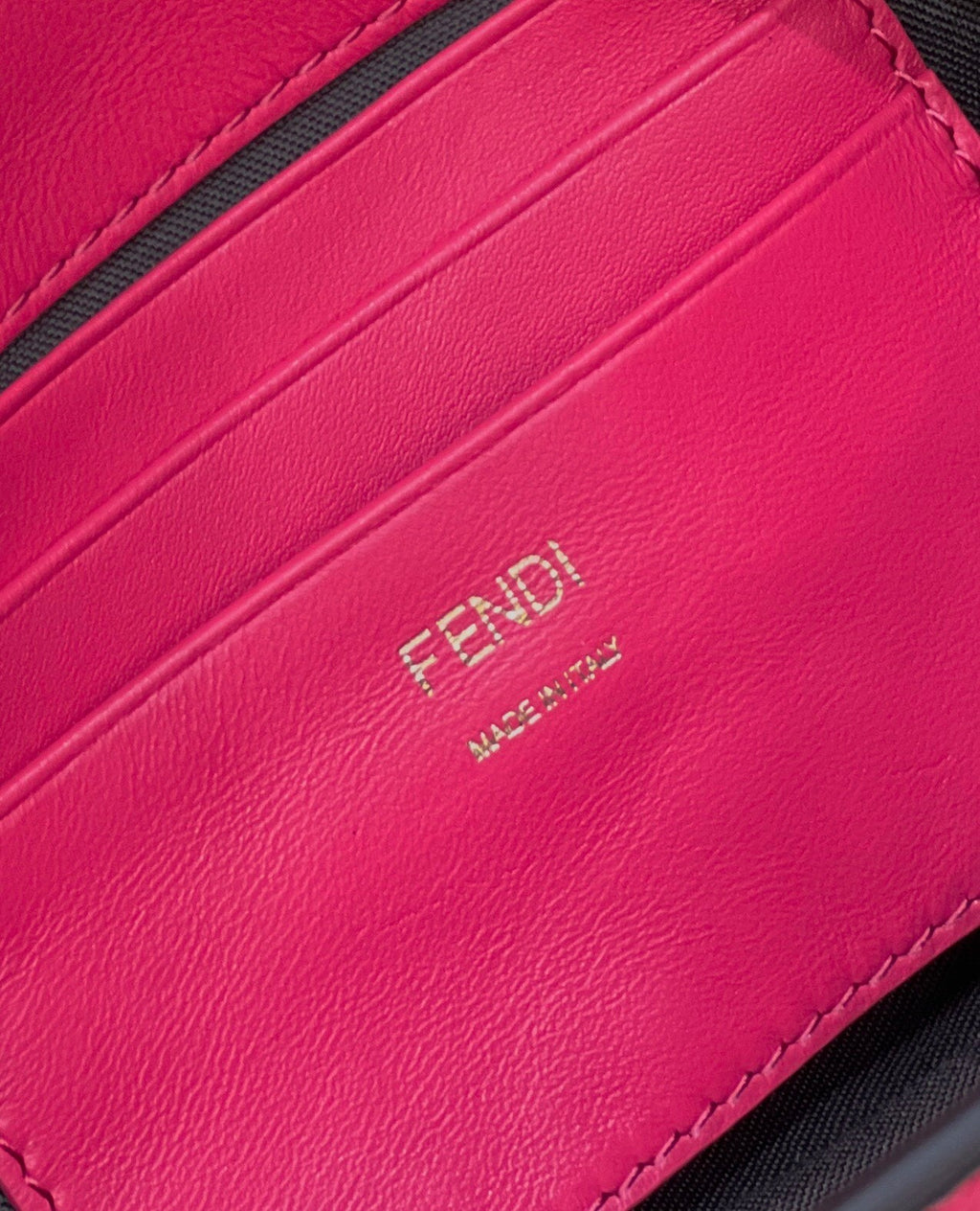 Fendi 8BS017 Baguette Mini Plum leather bag - Default Title - View 7