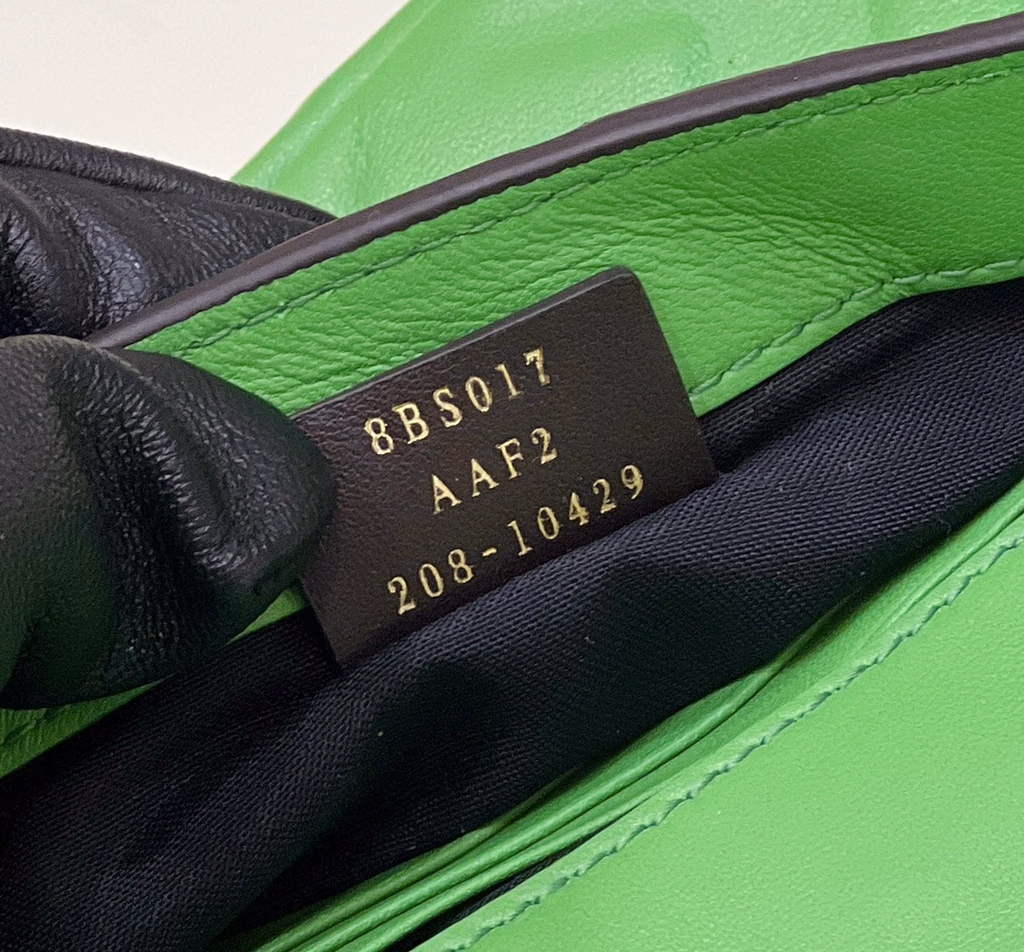Fendi 8BS017 Baguette Mini Green leather bag - Default Title - View 8
