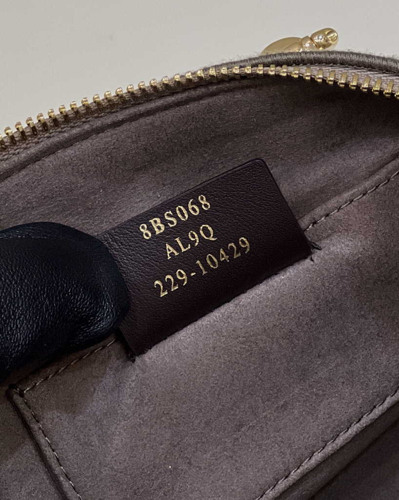 Fendi 8BS067 By The Way Mini Small gray FF Boston bag - Default Title - View 7