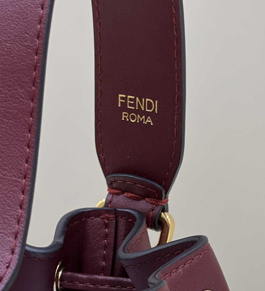 Fendi Bucket Bag Mon Tresor 8BS010 mini-bag Wine Red - Default Title - View 6