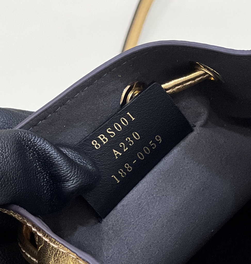 Fendi Bucket Bag Mon Tresor 8BS010 Gold quilted leather Marc Jacobs mini-bag - Default Title - View 8