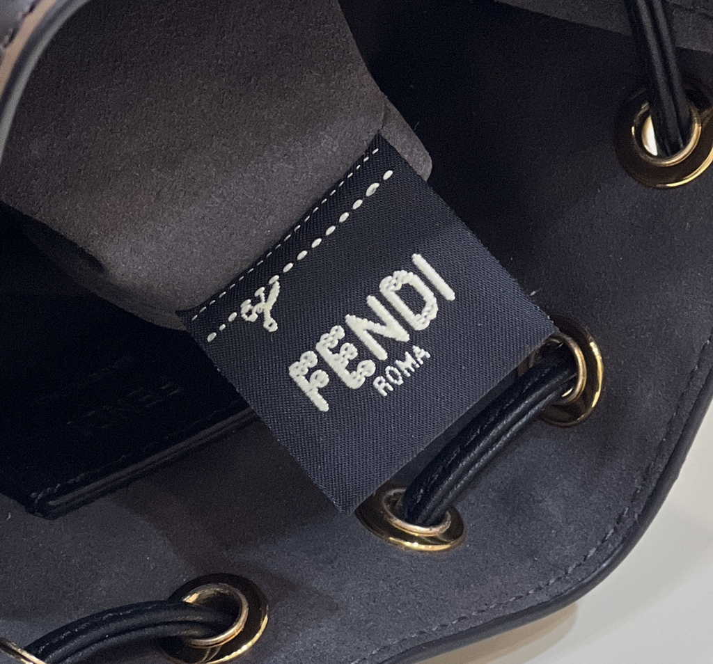 Feendi 8BS010 Bucket Bag Mon Tresor Brown leather mini bag - Default Title - View 6
