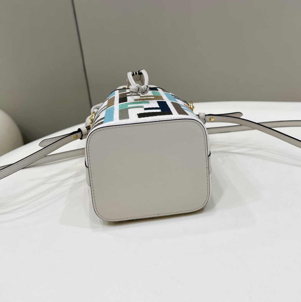 Fendi Bucket Bag Mon Tresor 8BS010 Beige FF - Default Title - View 4