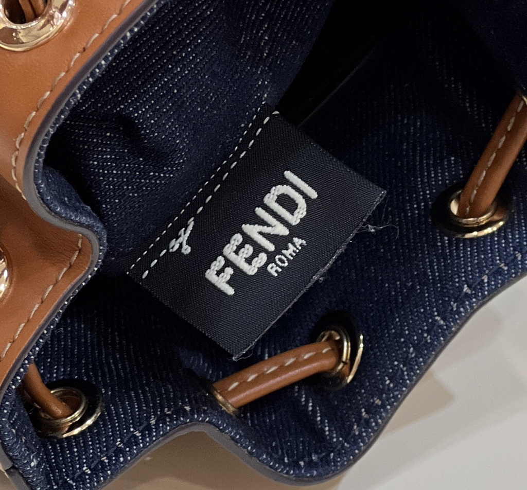 Fendi Bucket Bag Mon Tresor 8BS010 Brown FF - Default Title - View 8