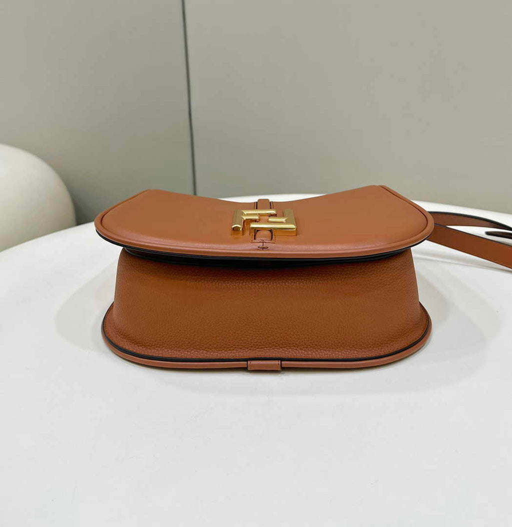Fendi Cmon Medium 8BT366 Shoulder brown smooth leather Bag - Default Title - View 6