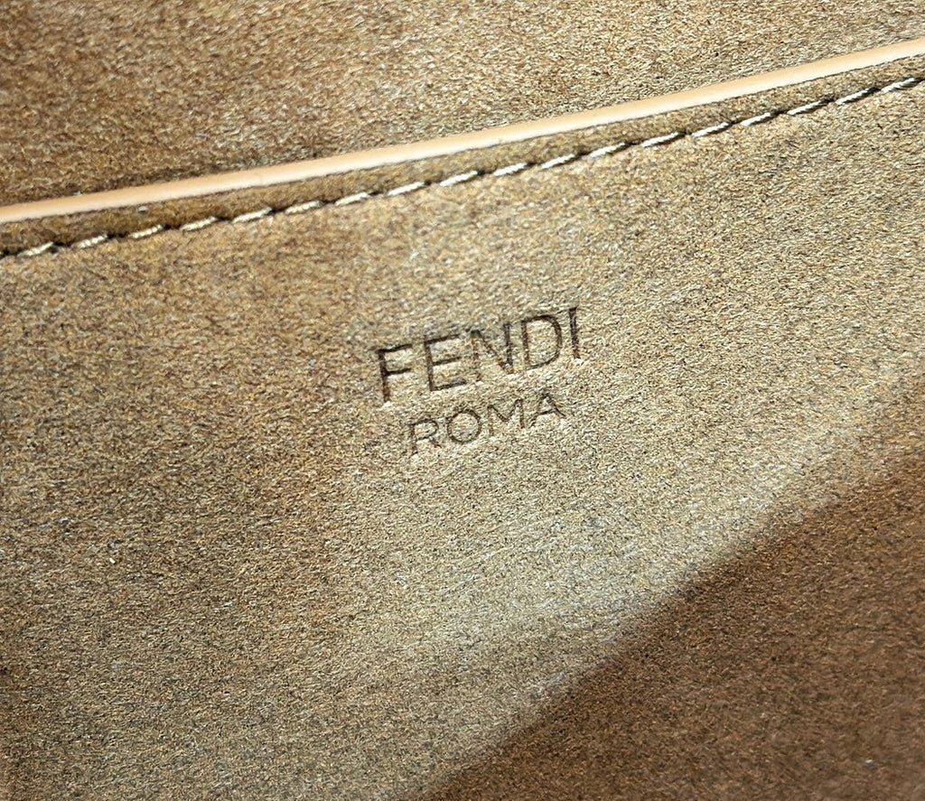 Fendi Cmon Medium 8BT366 Shoulder brown smooth leather Bag - Default Title - View 9