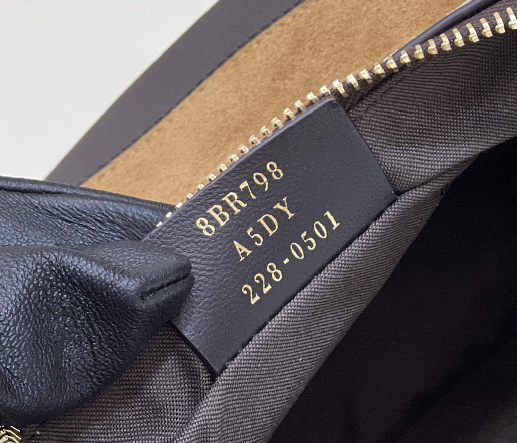Fendi Fendigraphy 8BR798 Leather bag with beige and brown inlay - Default Title - View 9
