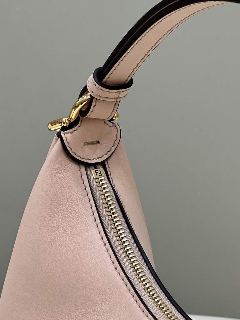 Fendi Fendigraphy Small pink leather bag 8BR798 - Default Title - View 5