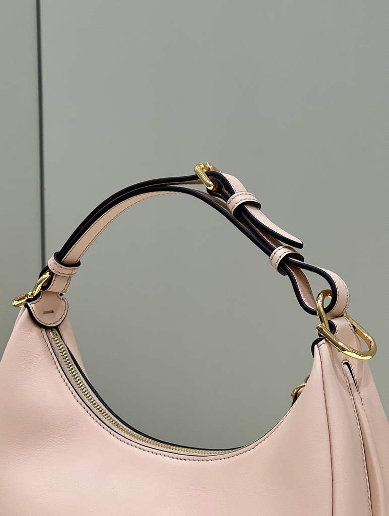 Fendi Fendigraphy Small pink leather bag 8BR798 - Default Title - View 6
