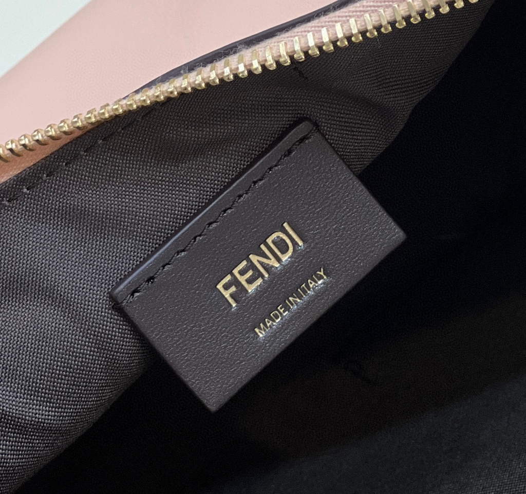 Fendi Fendigraphy Small pink leather bag 8BR798 - Default Title - View 7