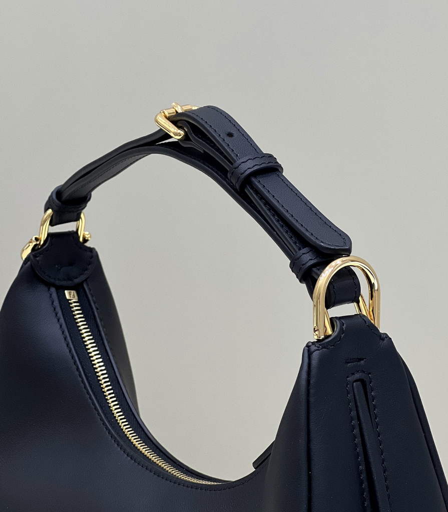 Fendi Fendigraphy Small Black leather bag 8BR798 - Default Title - View 4