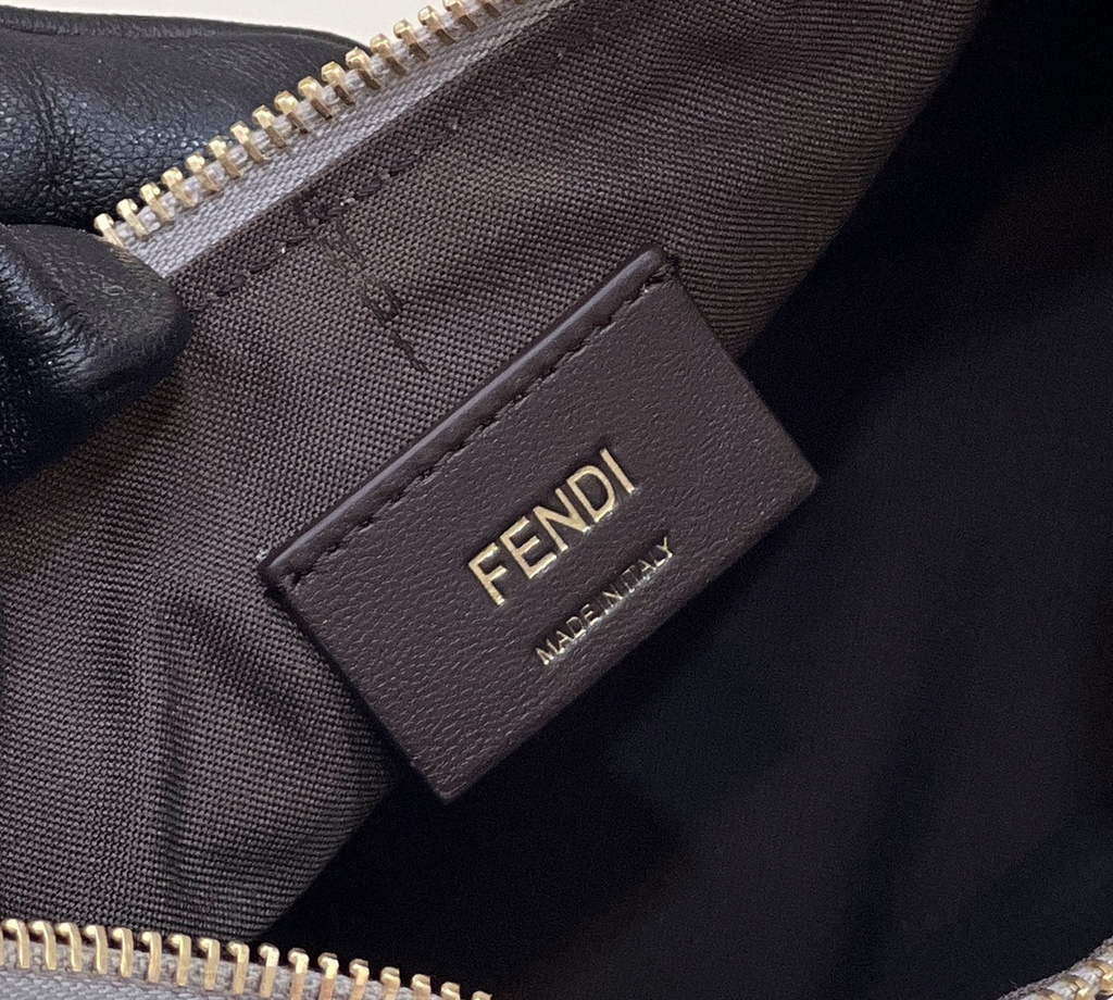 Fendi Fendigraphy Small Silver leather bag 8BR798 - Default Title - View 6