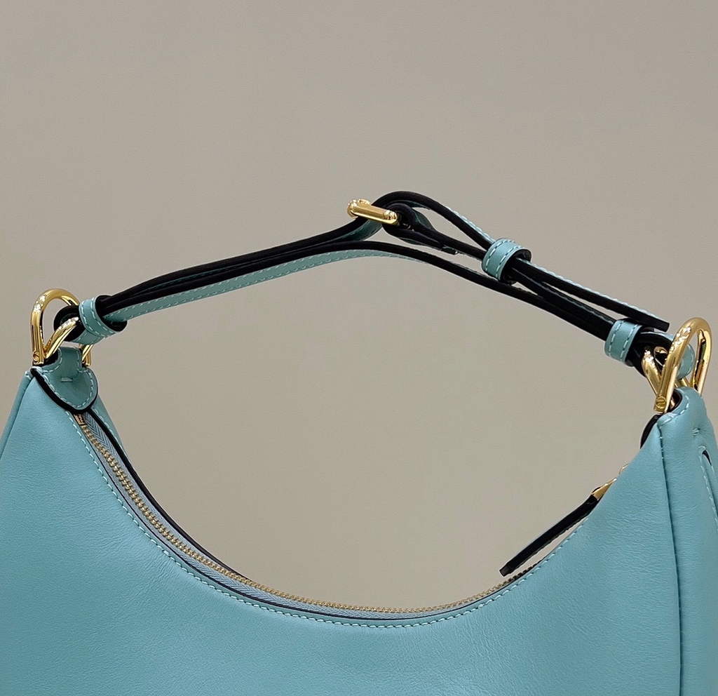 Fendi Fendigraphy Small Green leather bag 8BR798 - Default Title - View 5