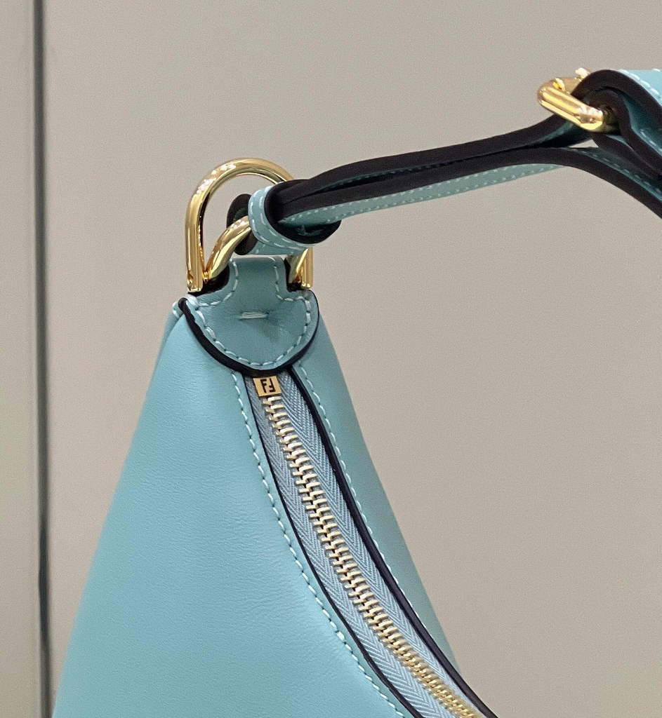 Fendi Fendigraphy Small Green leather bag 8BR798 - Default Title - View 6