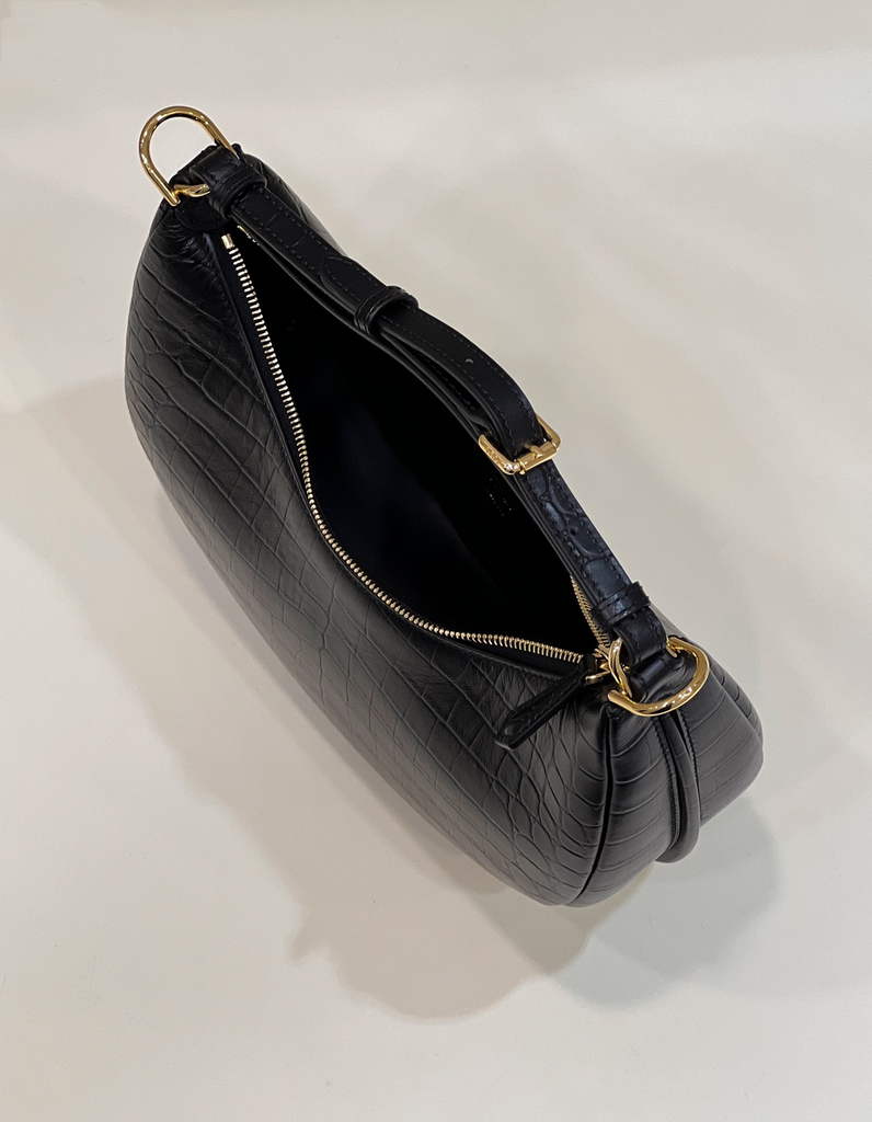 Fendi Fendigraphy Small crocodile snake leather bag 8BR798 - Default Title - View 8