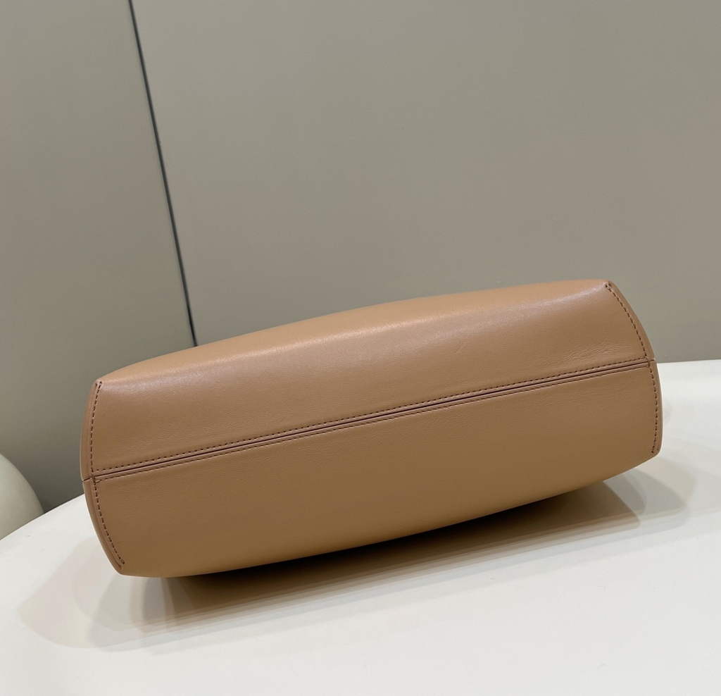 Fendi First Medium 8BP127 Dark Apricot leather bag - Default Title - View 4