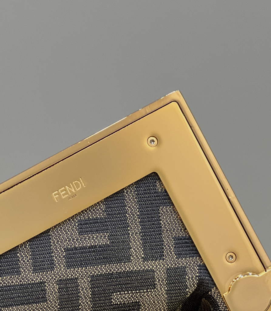 Fendi First Medium 8BP127 Brown leather bag - Default Title - View 5