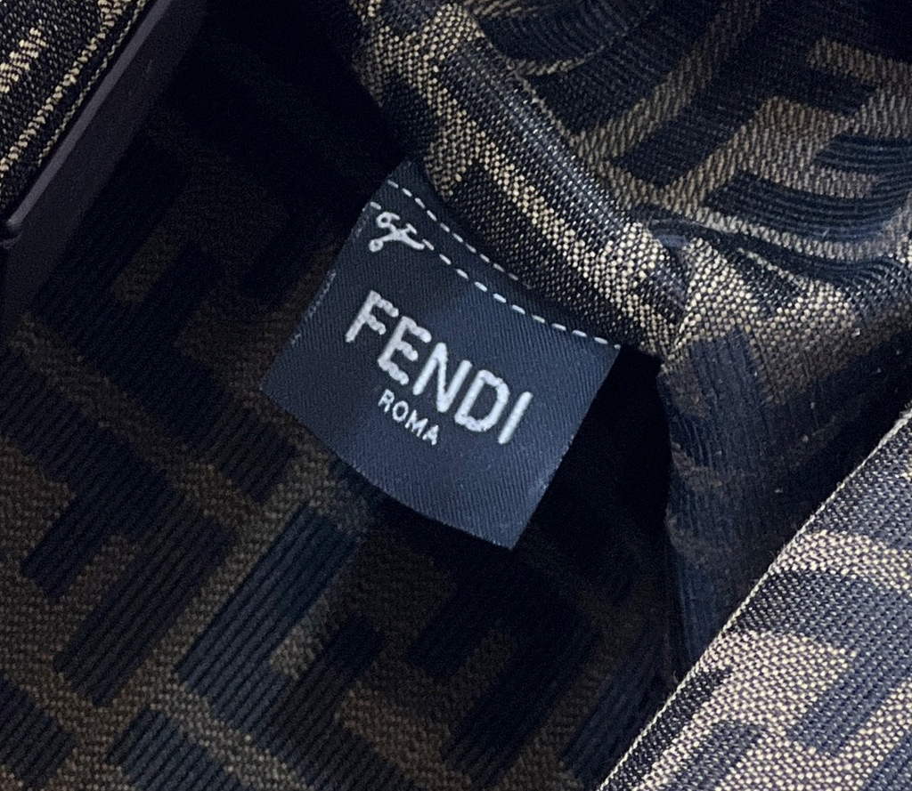 Fendi First Medium 8BP127 Gold leather bag - Default Title - View 8