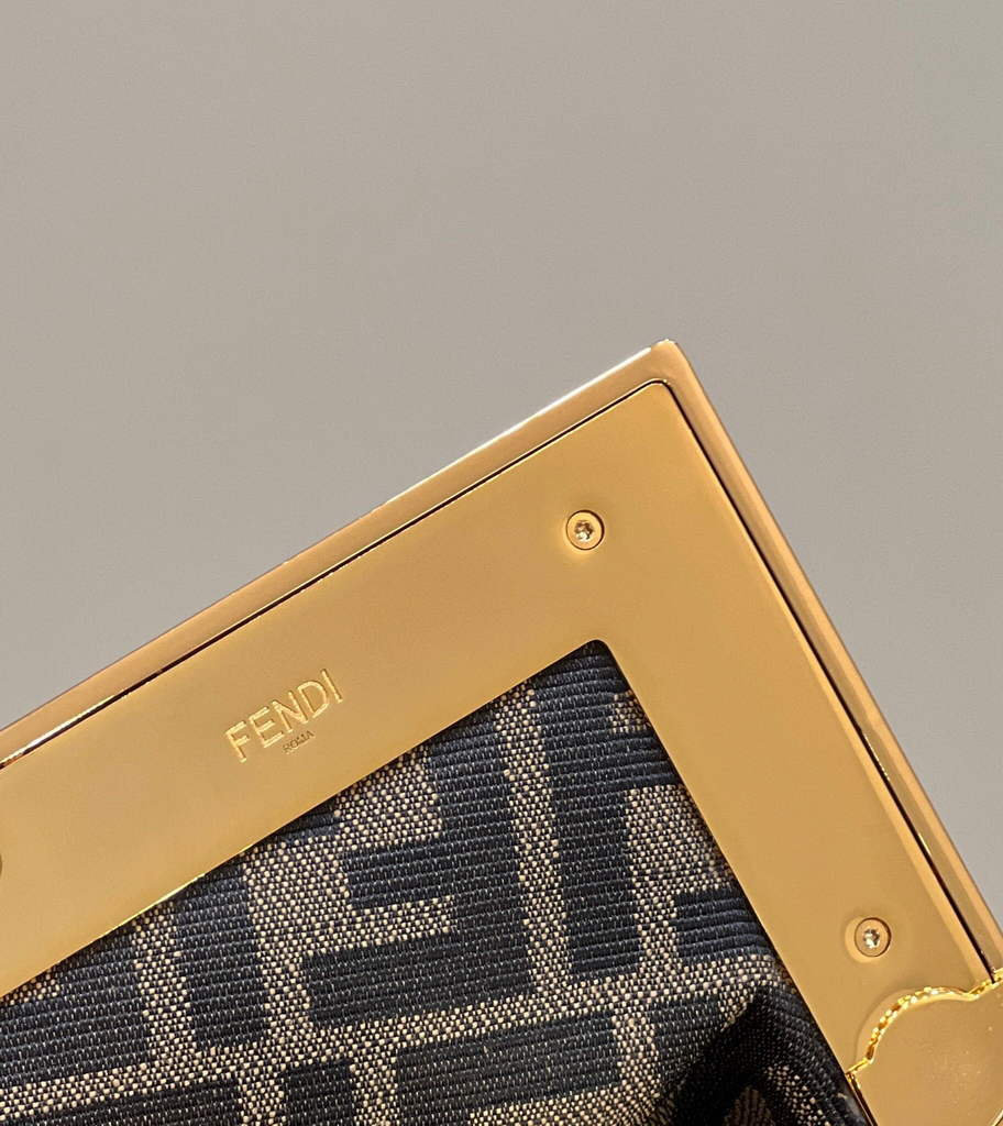 Fendi First Medium 8BP127 Pink sheepskin bag - Default Title - View 5