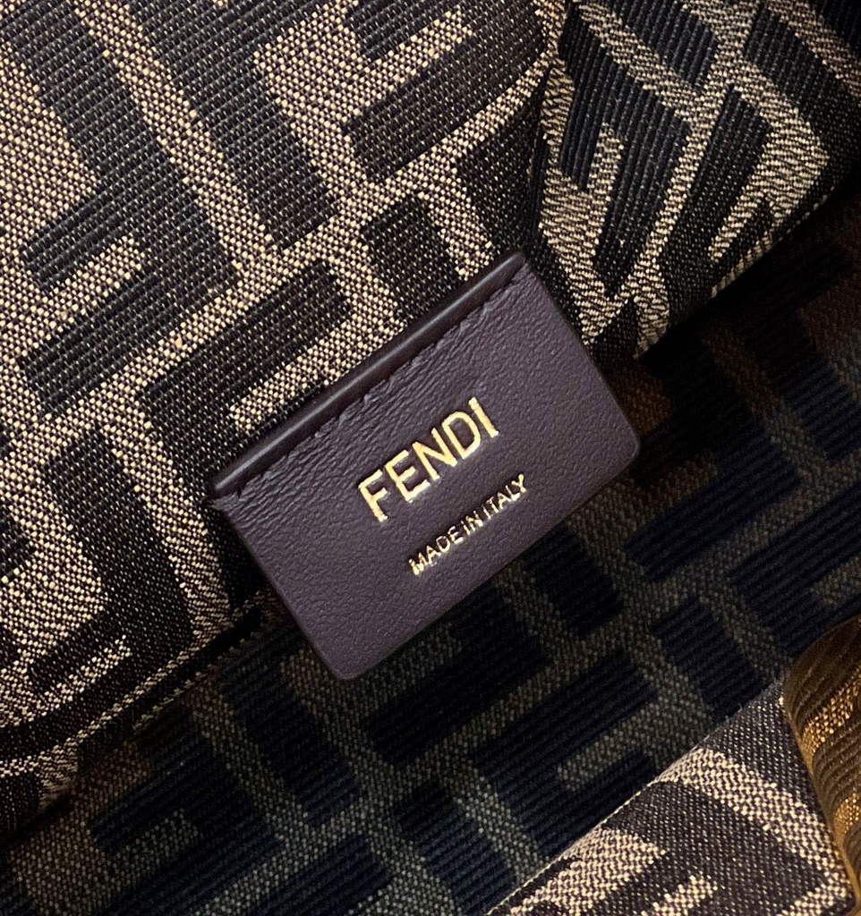 Fendi First Medium 8BP127 Pink sheepskin bag - Default Title - View 6