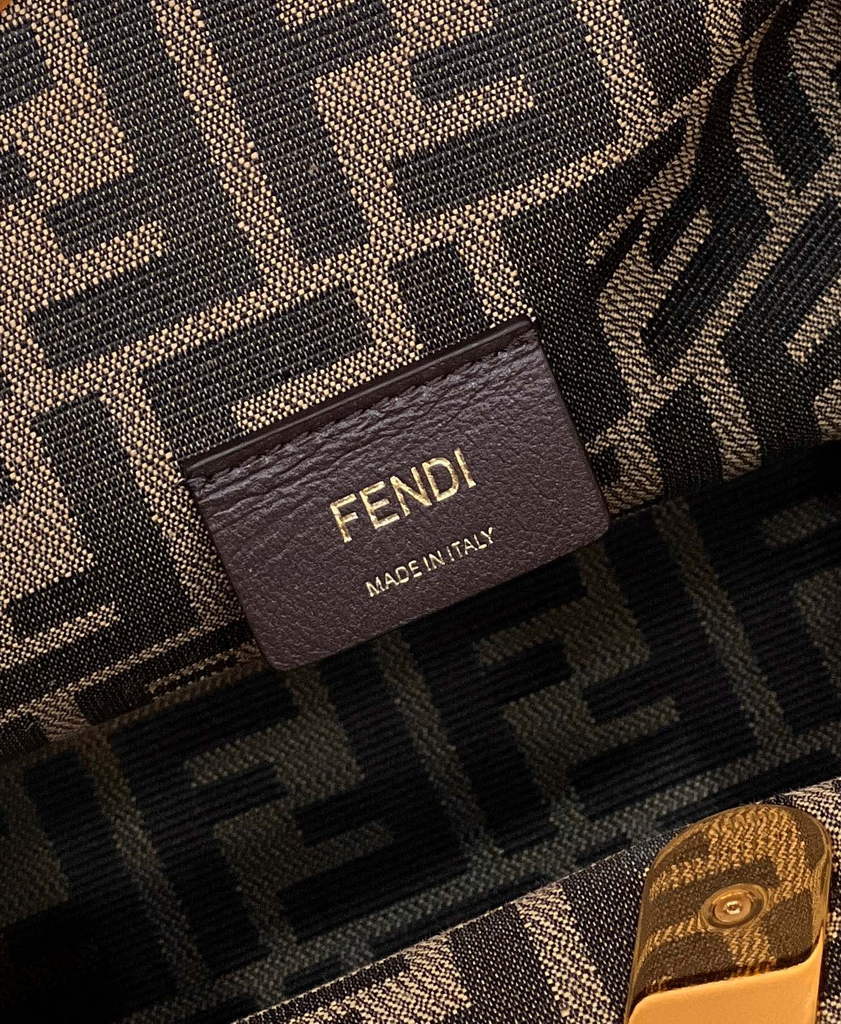 Fendi First Medium 8BP127 Red Suede bag - Default Title - View 6