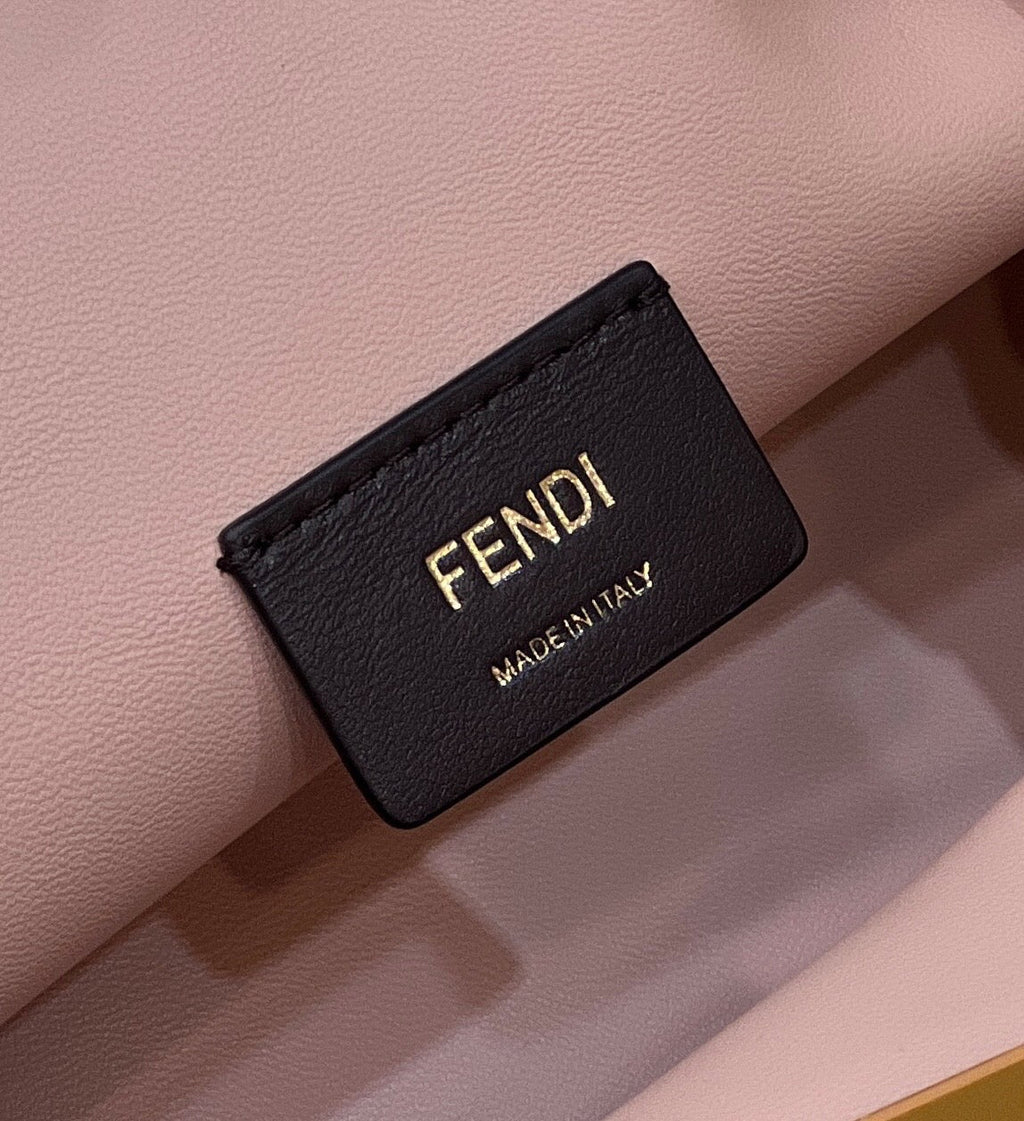 Fendi First Small 8BP129 Pink fox fur bag - Default Title - View 7