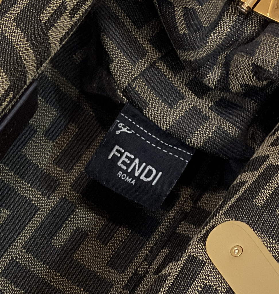 Fendi First Small 8BP129 Gold leather bag Multicolor - Default Title - View 9