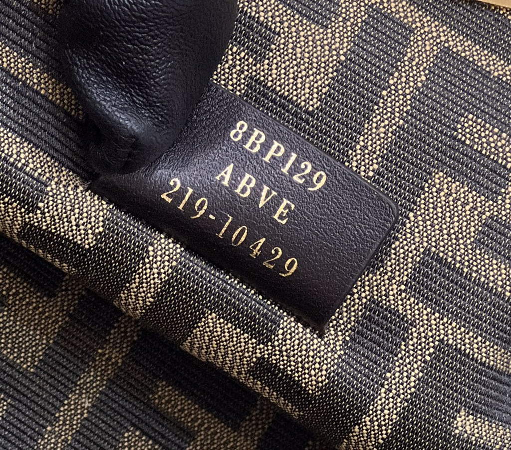 Fendi First Small 8BP129 Brown leather and python leather bag - Default Title - View 6