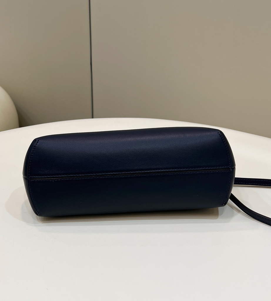 Fendi First Small 8BP129 Black leather bag - Default Title - View 5