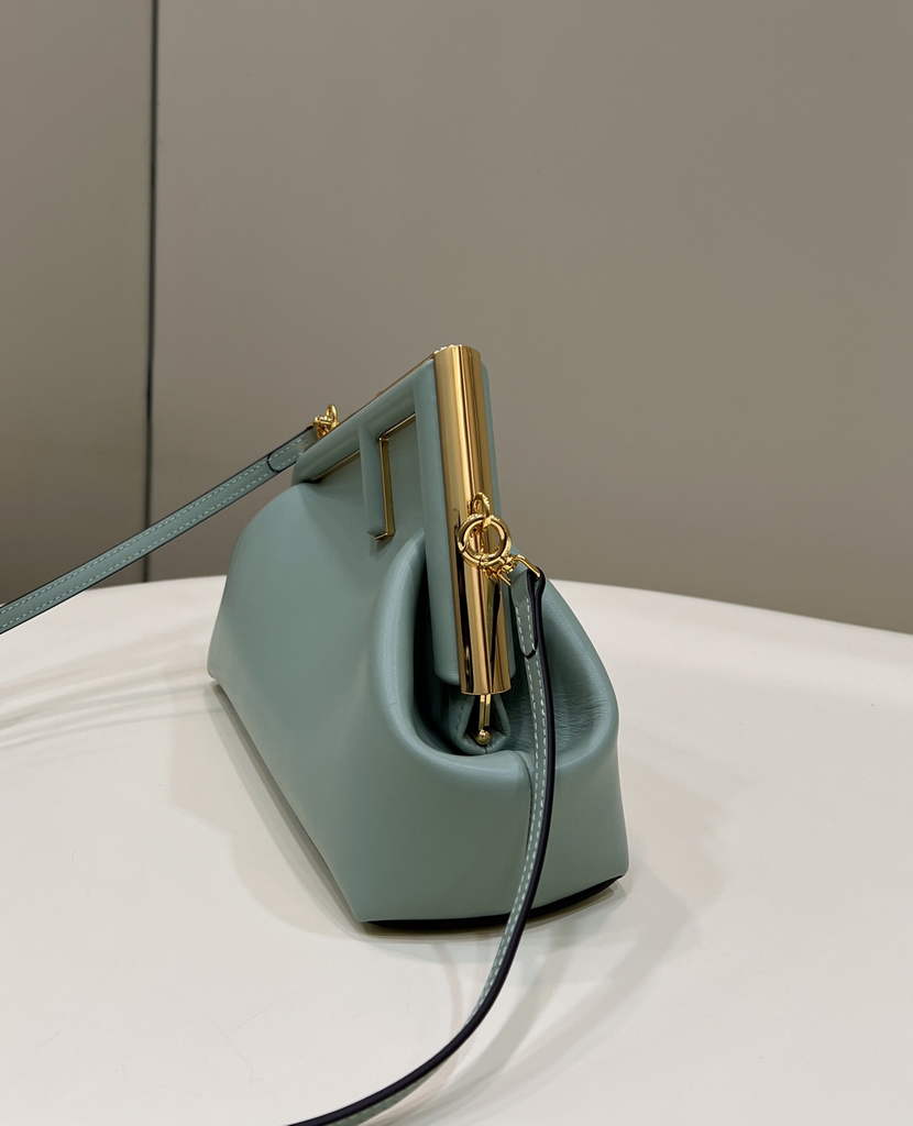 Fendi First Small 8BP129 Light Green leather bag - Default Title - View 3