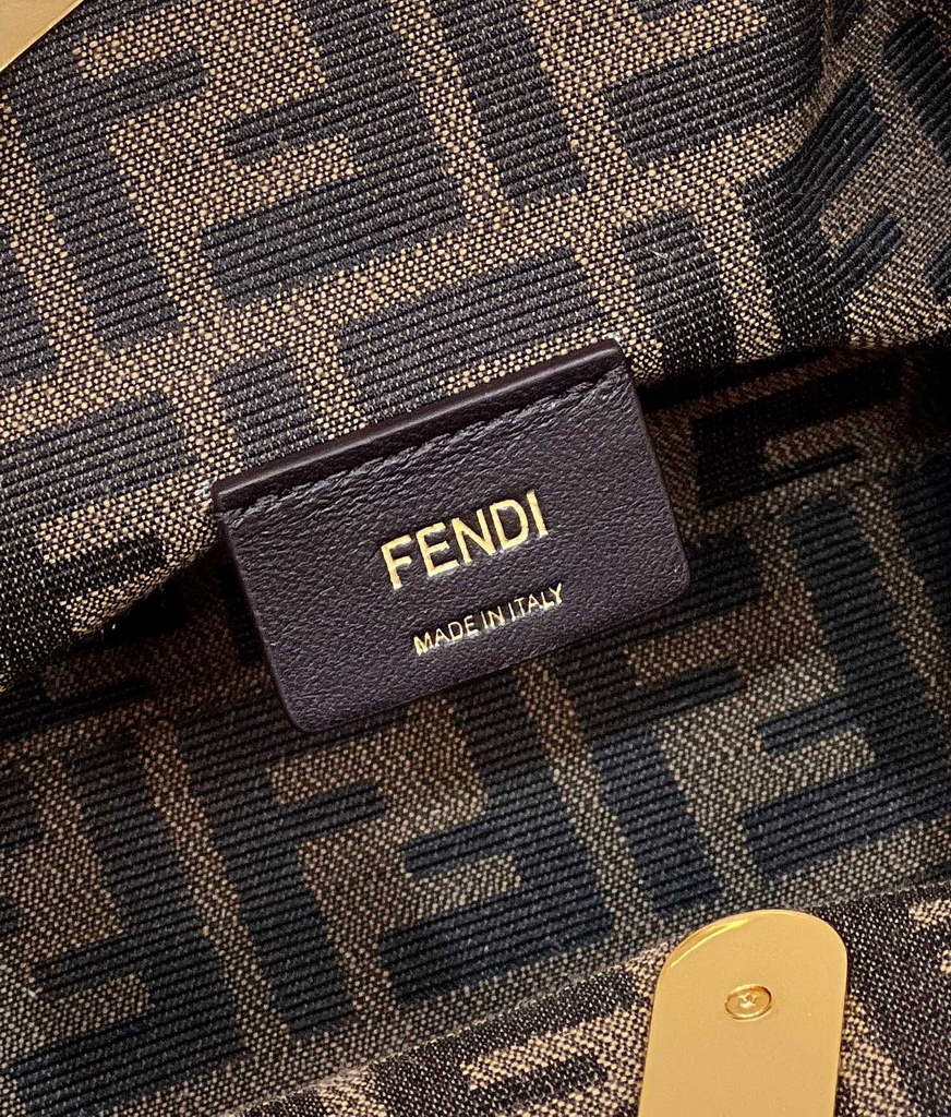 Fendi First Small 8BP129 Blue Green leather bag - Default Title - View 7