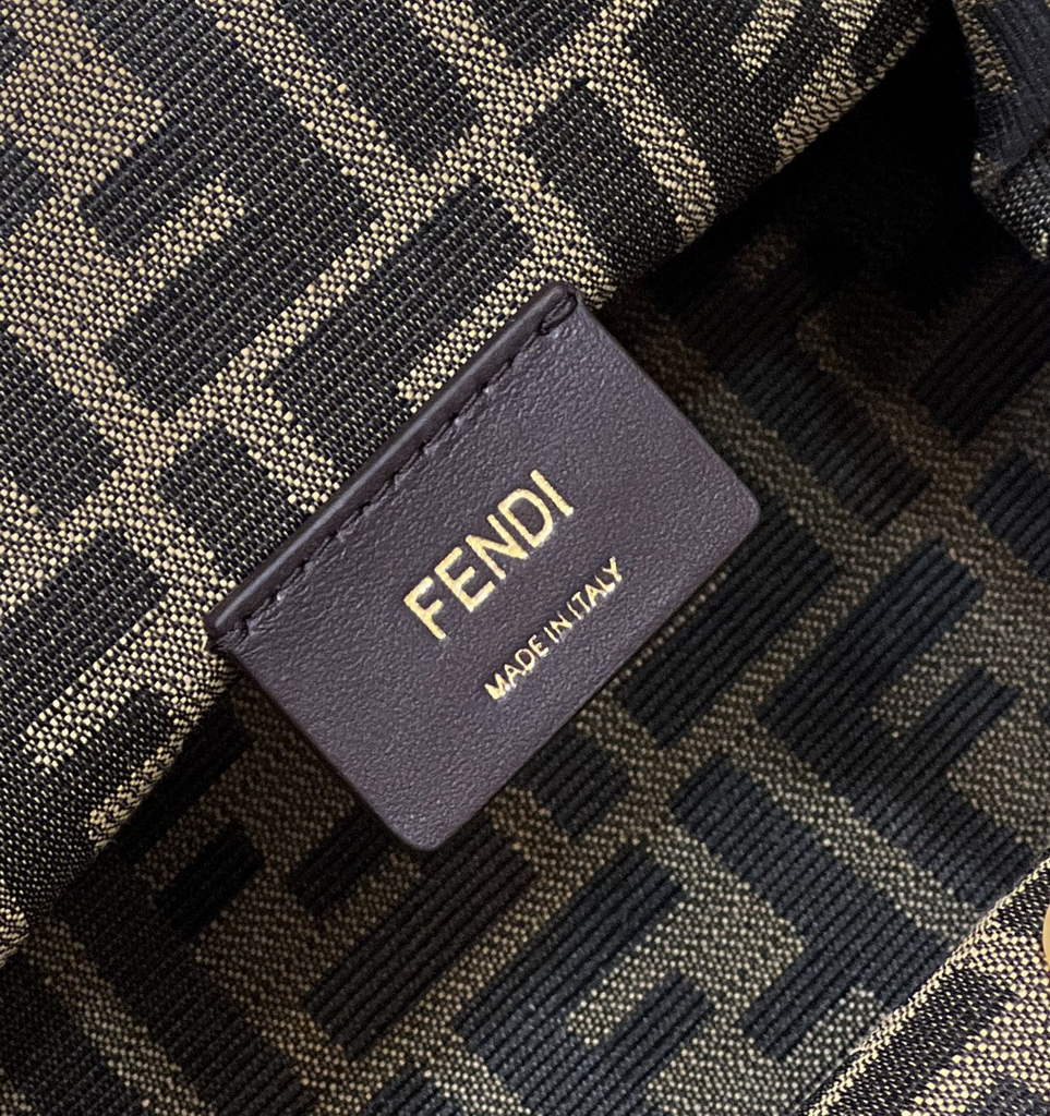 Fendi First Small 8BP129 Dark Green leather bag - Default Title - View 6