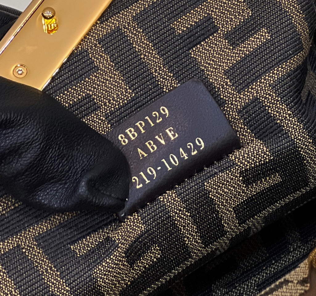 Fendi First Small 8BP129 Plum leather bag - Default Title - View 7