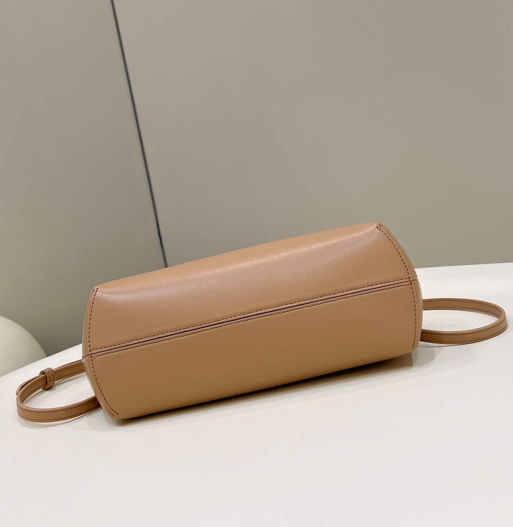 Fendi First Small 8BP129 Apricot leather bag - Default Title - View 4