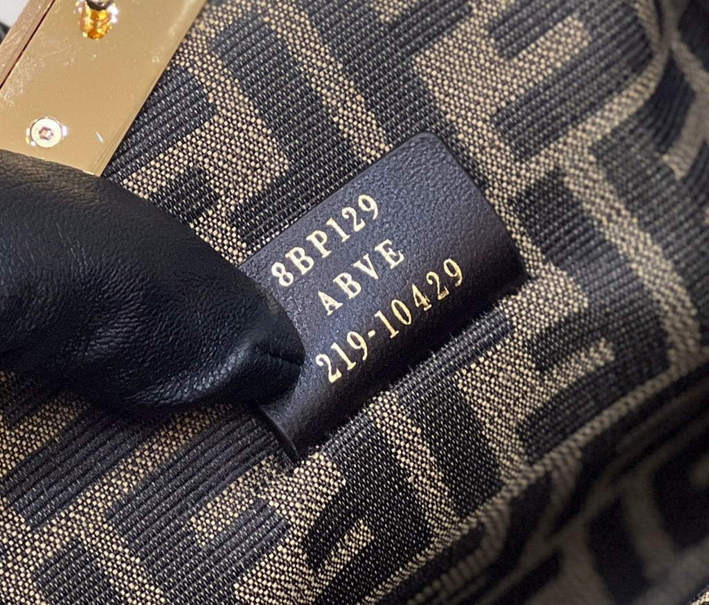 Fendi First Small 8BP129 Apricot leather bag - Default Title - View 7