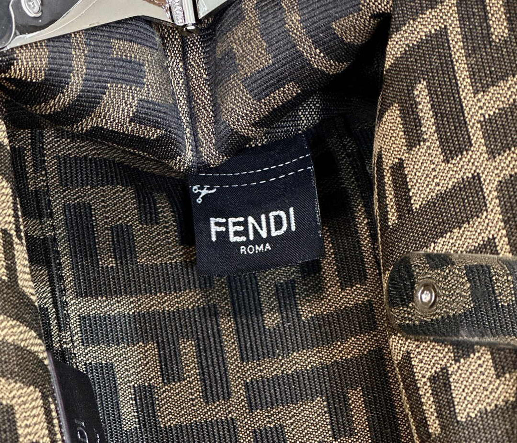 Fendi First Small 8BP129 Tan Patent Leather Bag - Default Title - View 9
