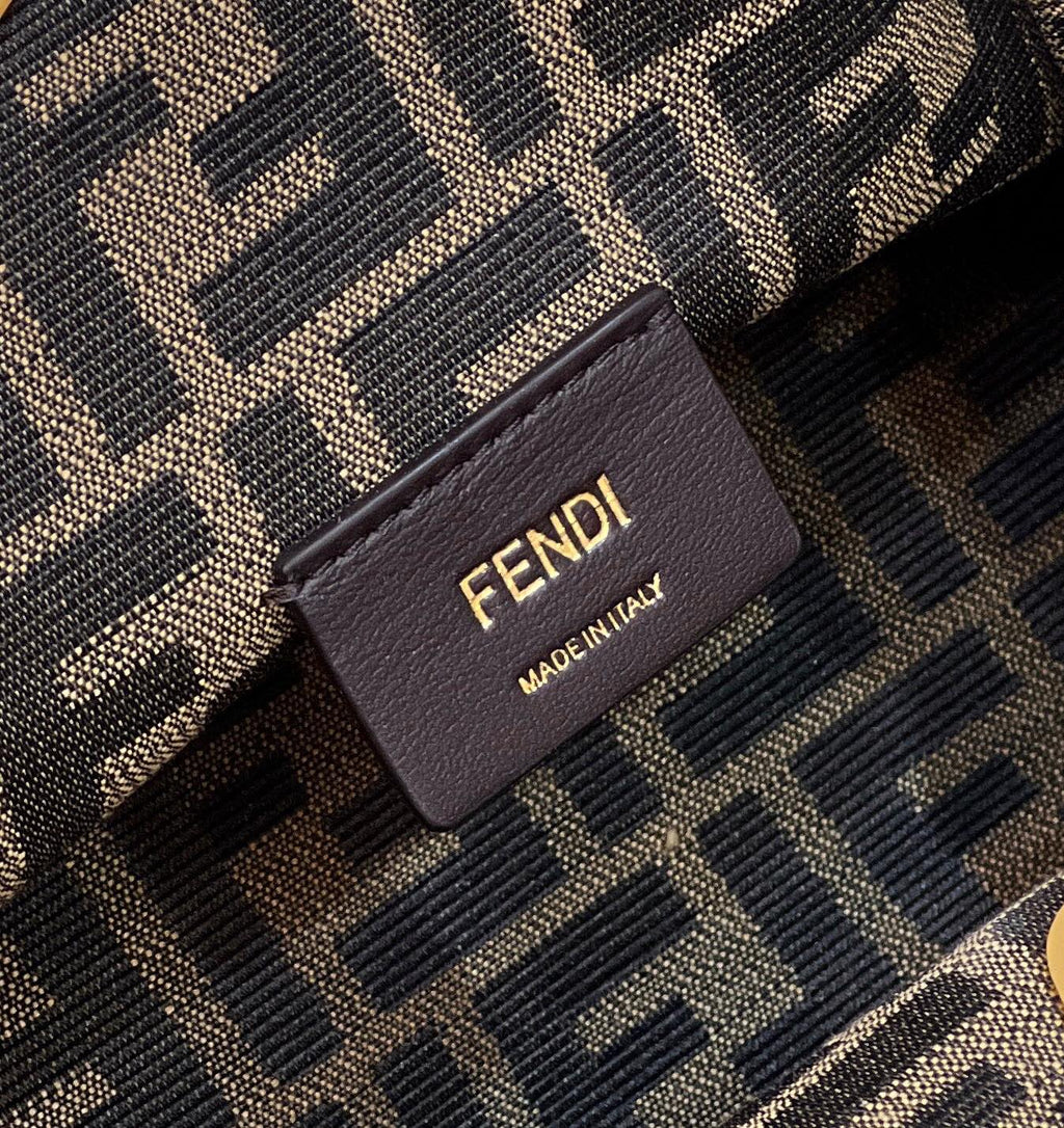 Fendi First Small 8BP129 Pink sheepskin bag - Default Title - View 7