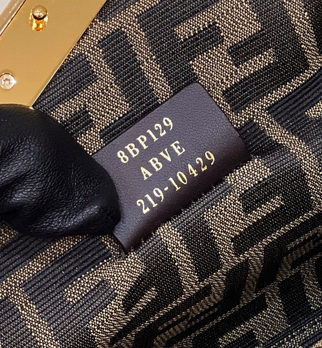 Fendi First Small 8BP129 Pink sheepskin bag - Default Title - View 8
