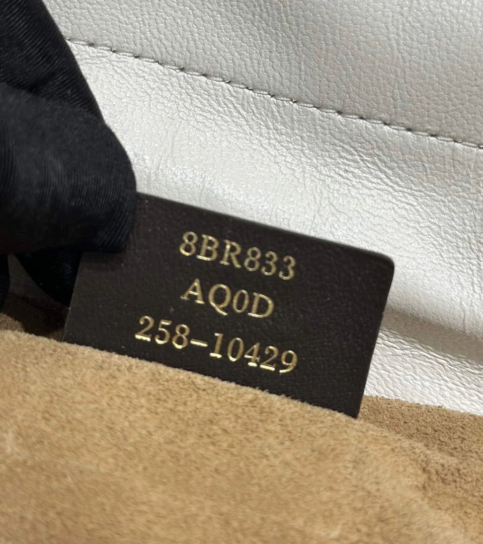 Fendi Mamma Baguette Medium Bag 8BR833 beige leather - Default Title - View 7