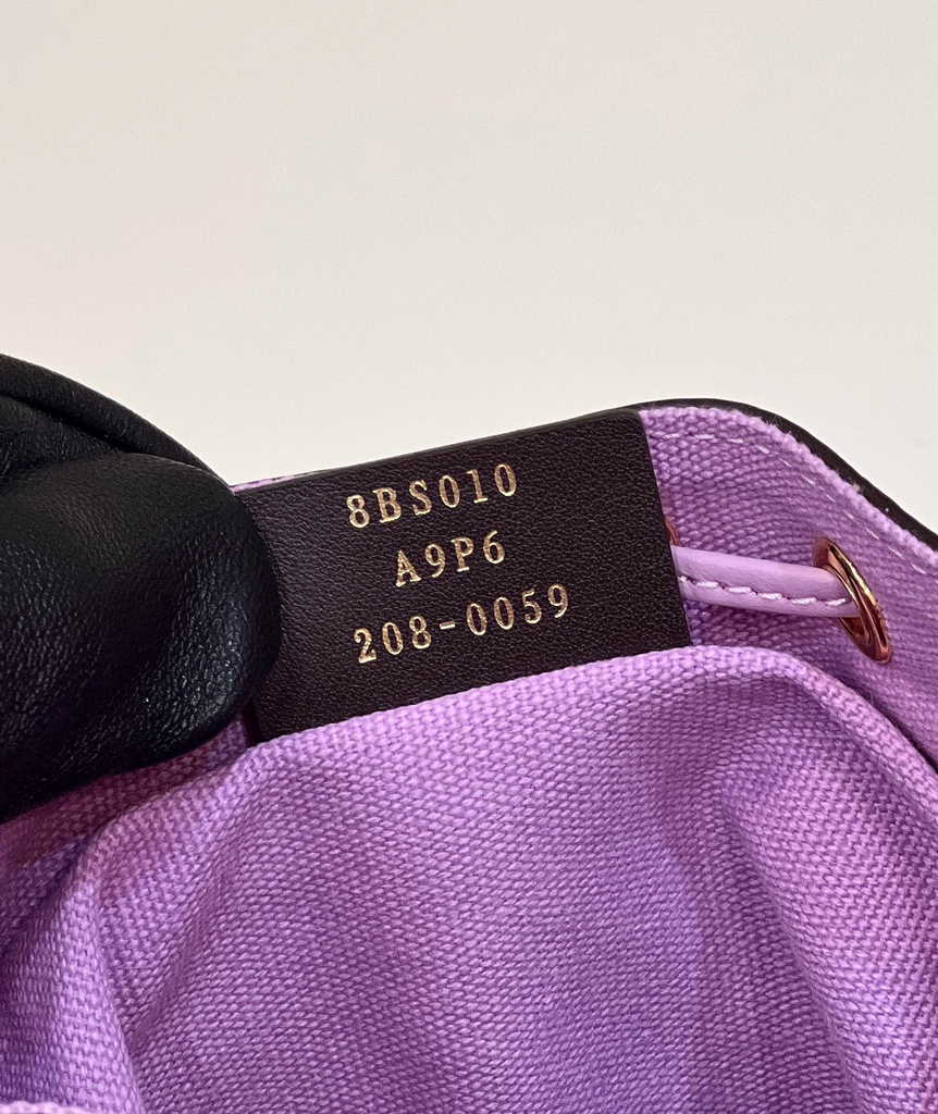 Fendi Bucket Bag Mon Tresor 8BS010 Purple FF canvas mini bag - Default Title - View 7