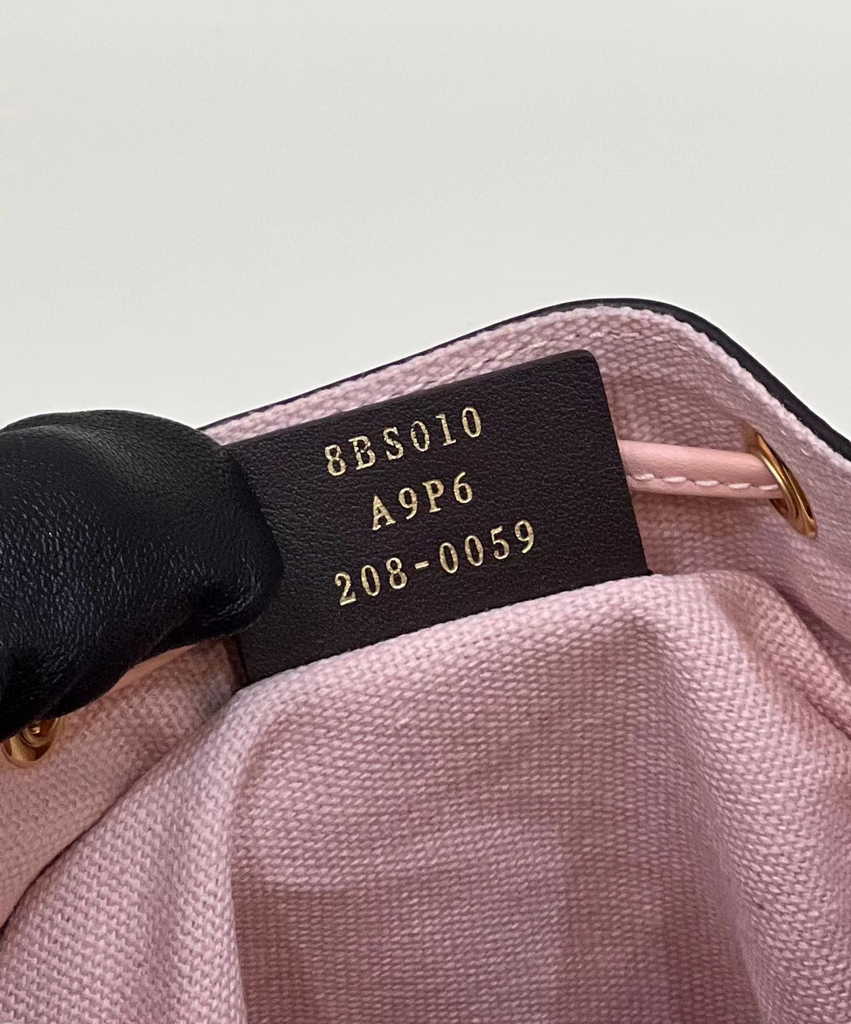 Fendi Bucket Bag Mon Tresor 8BS010 Pink FF canvas mini-bag - Default Title - View 7