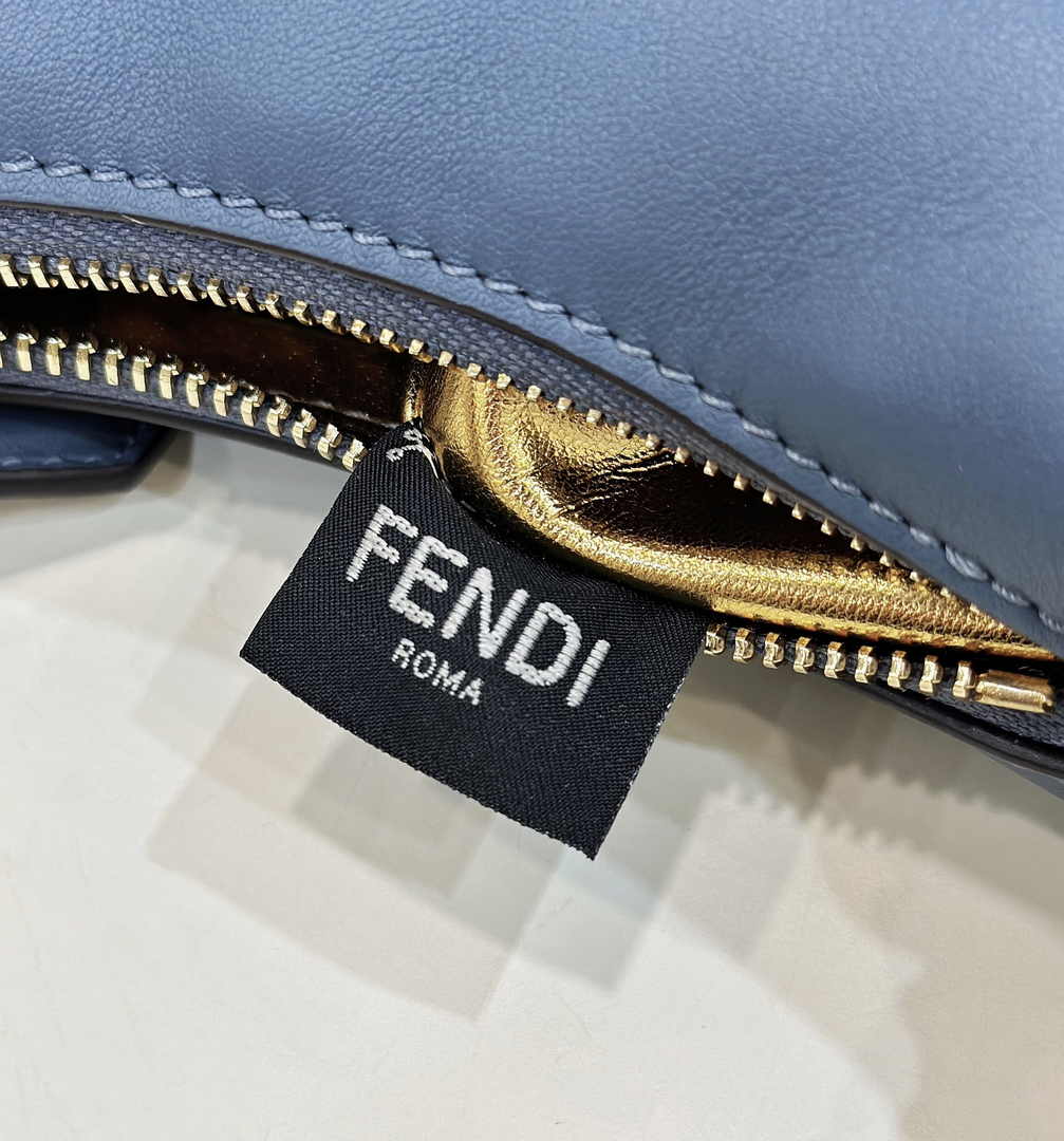 Fendi Nano Fendigraphy 7AS089 Dark Blue leather - Default Title - View 6