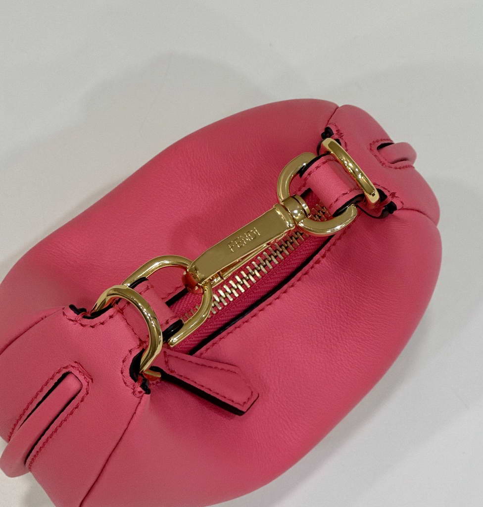 Fendi Nano Fendigraphy 7AS089 Pink leather charm 80059S - Default Title - View 8