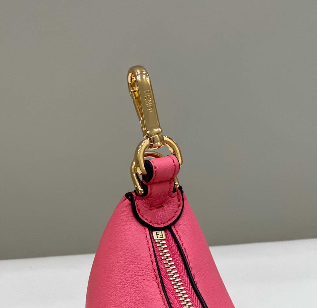 Fendi Nano Fendigraphy 7AS089 Pink leather charm 80059S - Default Title - View 9