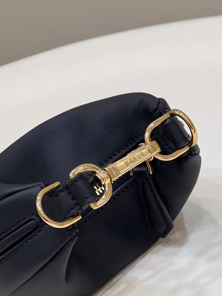 Fendi Nano Fendigraphy 7AS089 leather charm Black - Default Title - View 9