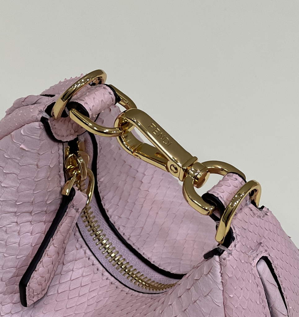 Fendi Nano Fendigraphy 7AS089 Pink Snake leather - Default Title - View 5