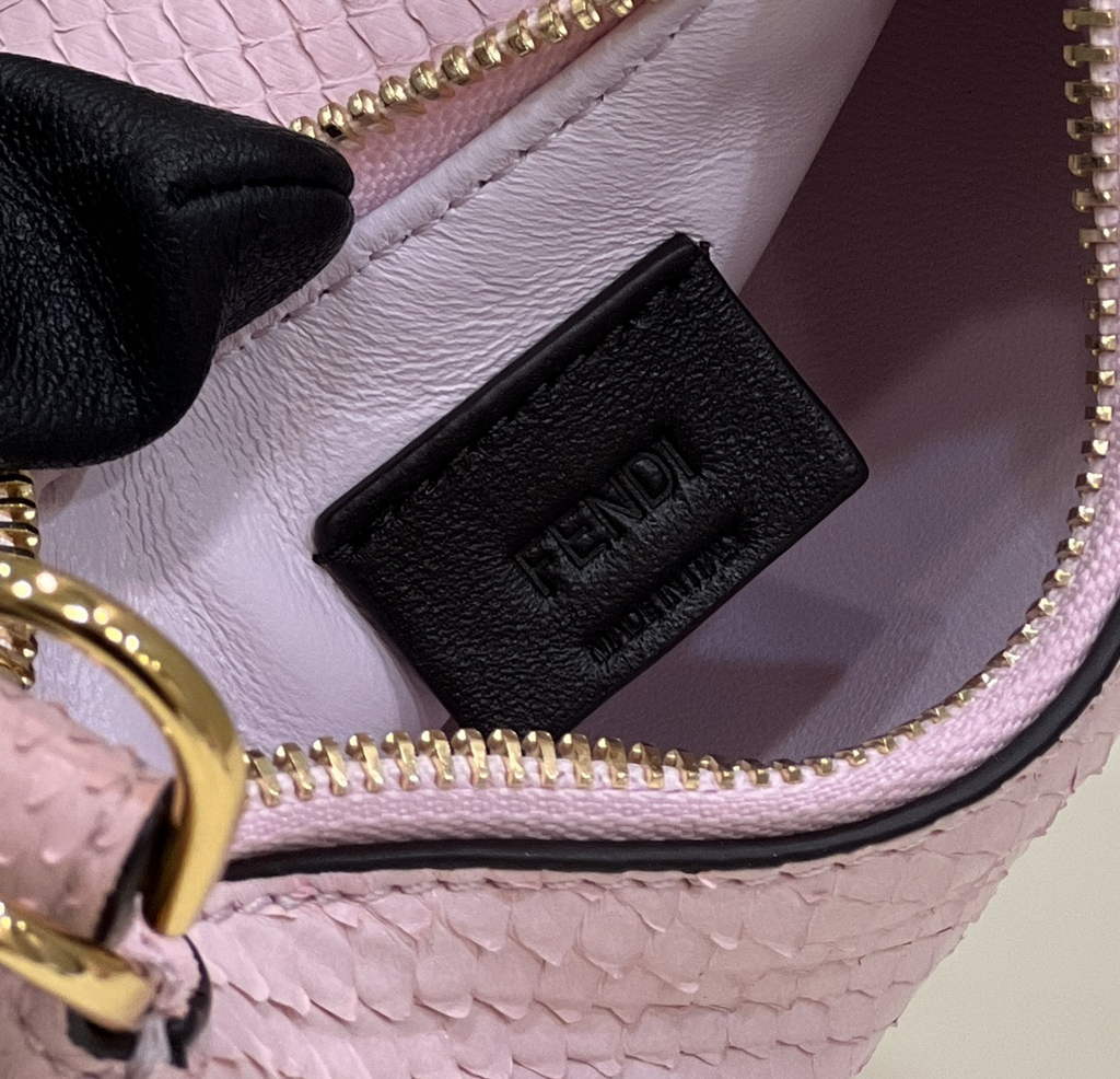 Fendi Nano Fendigraphy 7AS089 Pink Snake leather - Default Title - View 6